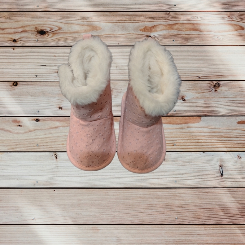 BABY B'GOSH size 9-12 months Baby Girl Pink Boots